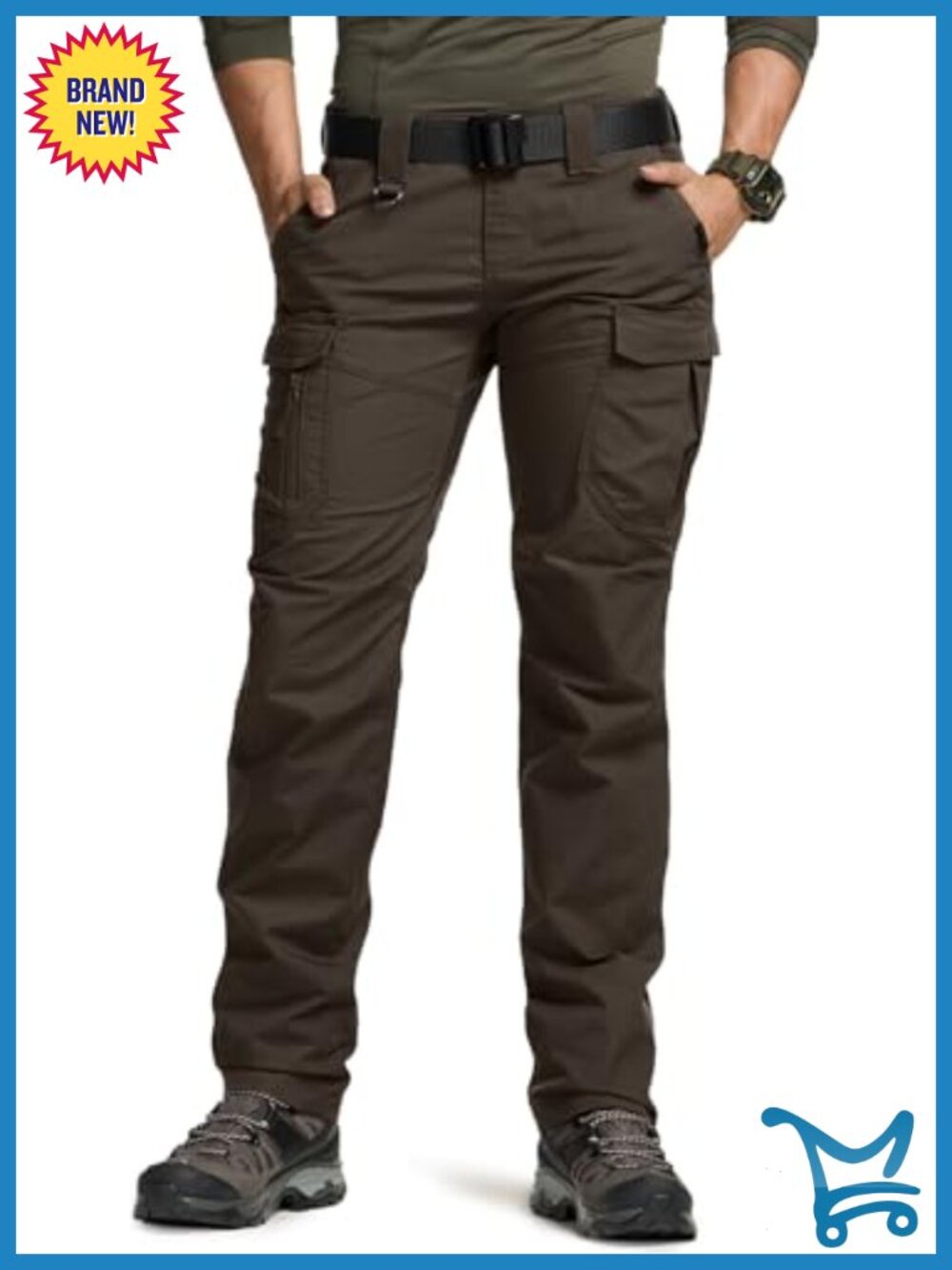 Women's Flex Stretch Tactical Cargo Pants Water Resistant Ripstop Work Outdoor